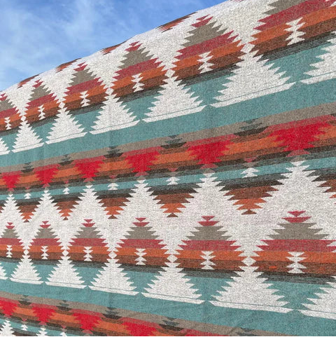 Buffalo Cross Throw Blankets