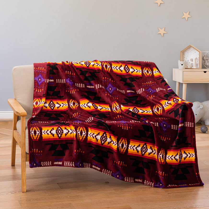 Southwest Silk Touch Throw Blanket 50x60 | NuTrendz