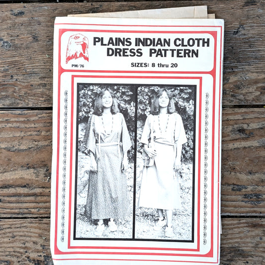 Eagle's View Plains Indian Cloth Dress Pattern