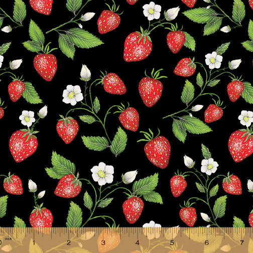 "Strawberries" Fabric