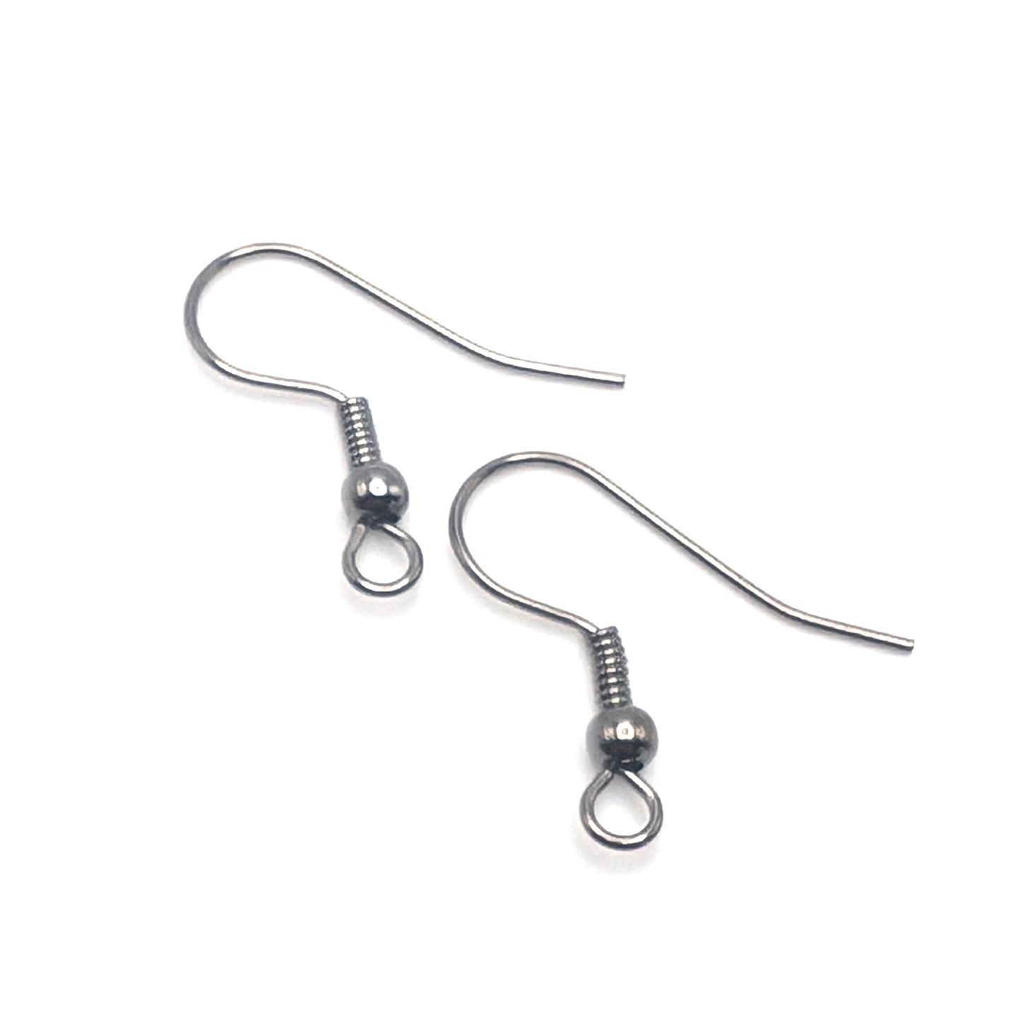 Gunmetal Ear Fish Hooks