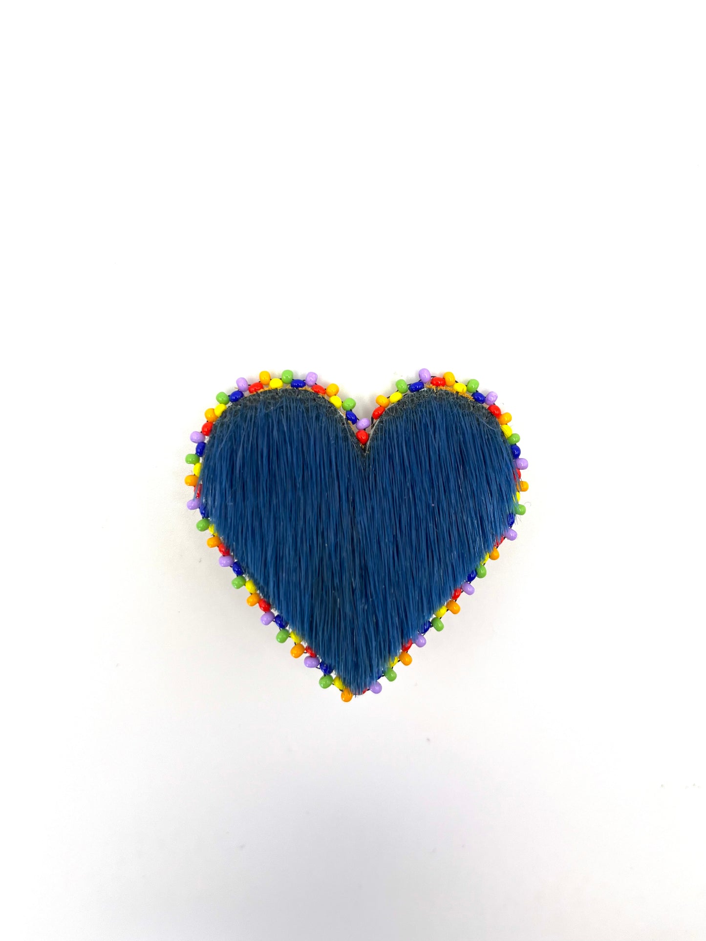 Blue Heart Pride Pin