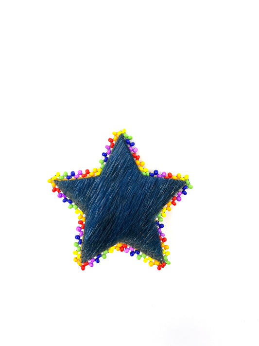 Blue Star Pride Pin