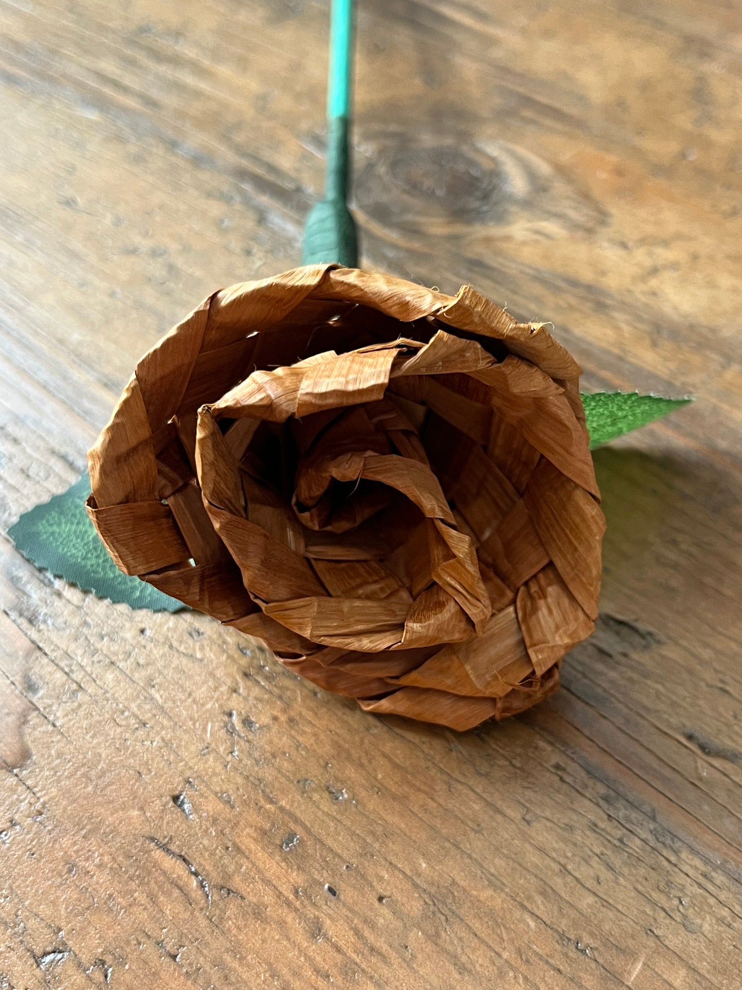 Cedar Woven Rose