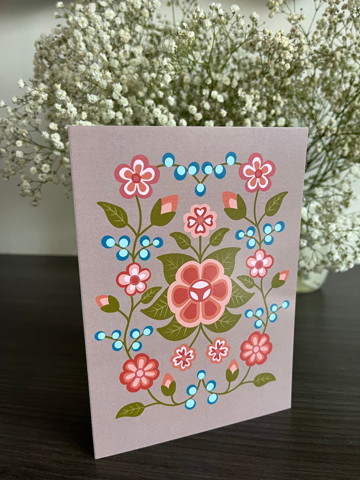 Metis Floral Greeting Cards