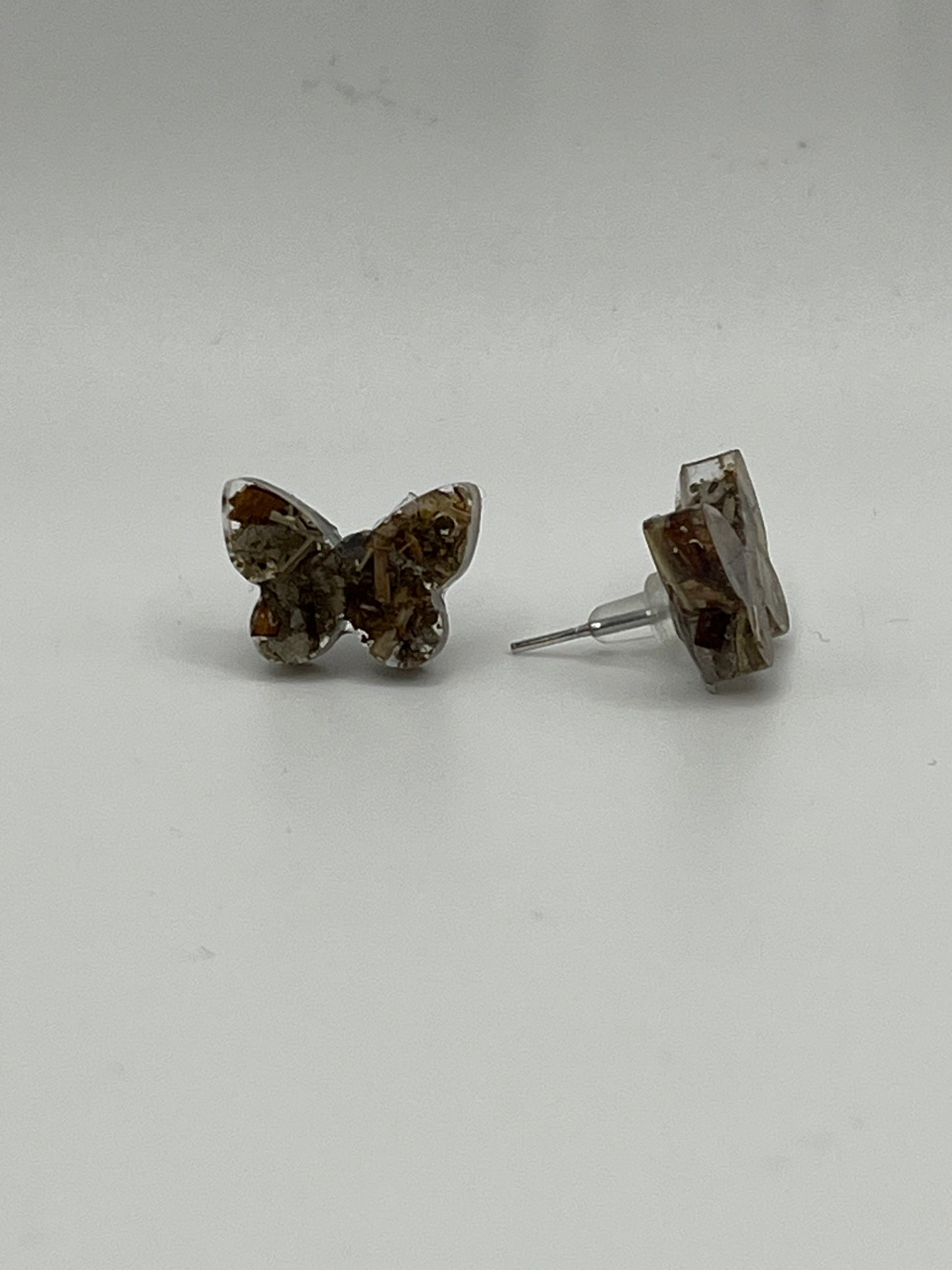 Medicine Infused Resin Stud Earrings