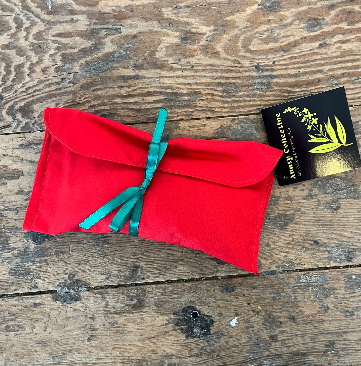 Red Ceremonial Tobacco Pouch