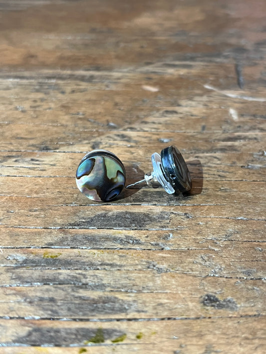 Abalone Stud Earrings