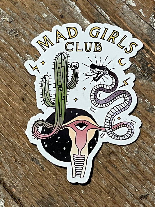 Mad Girls Club Magnet