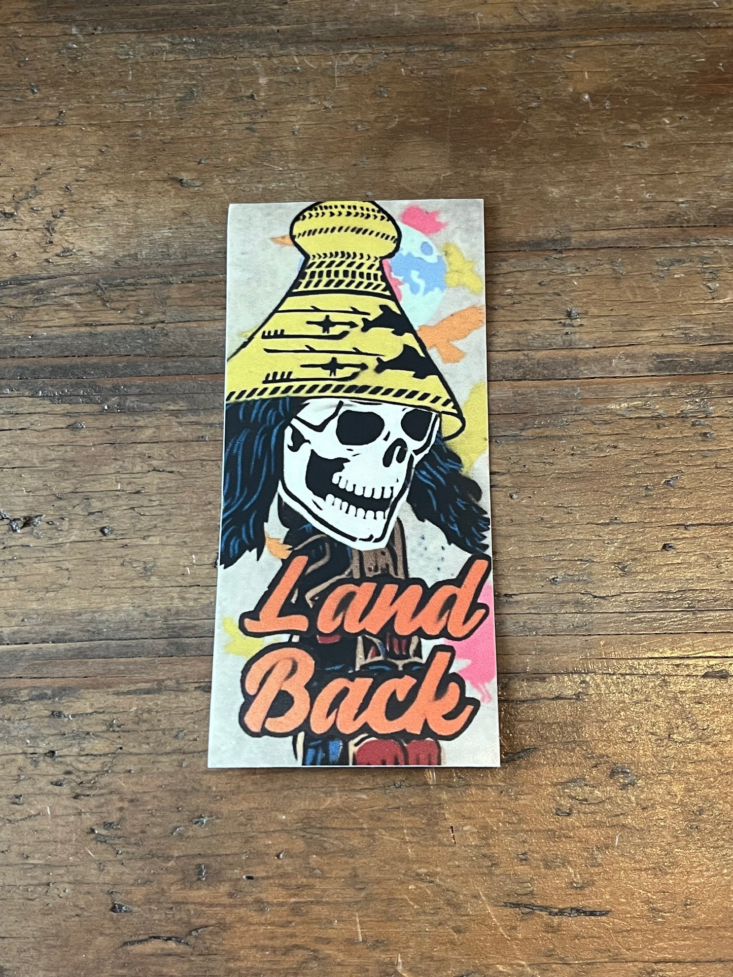 Land Back Totem Stickers