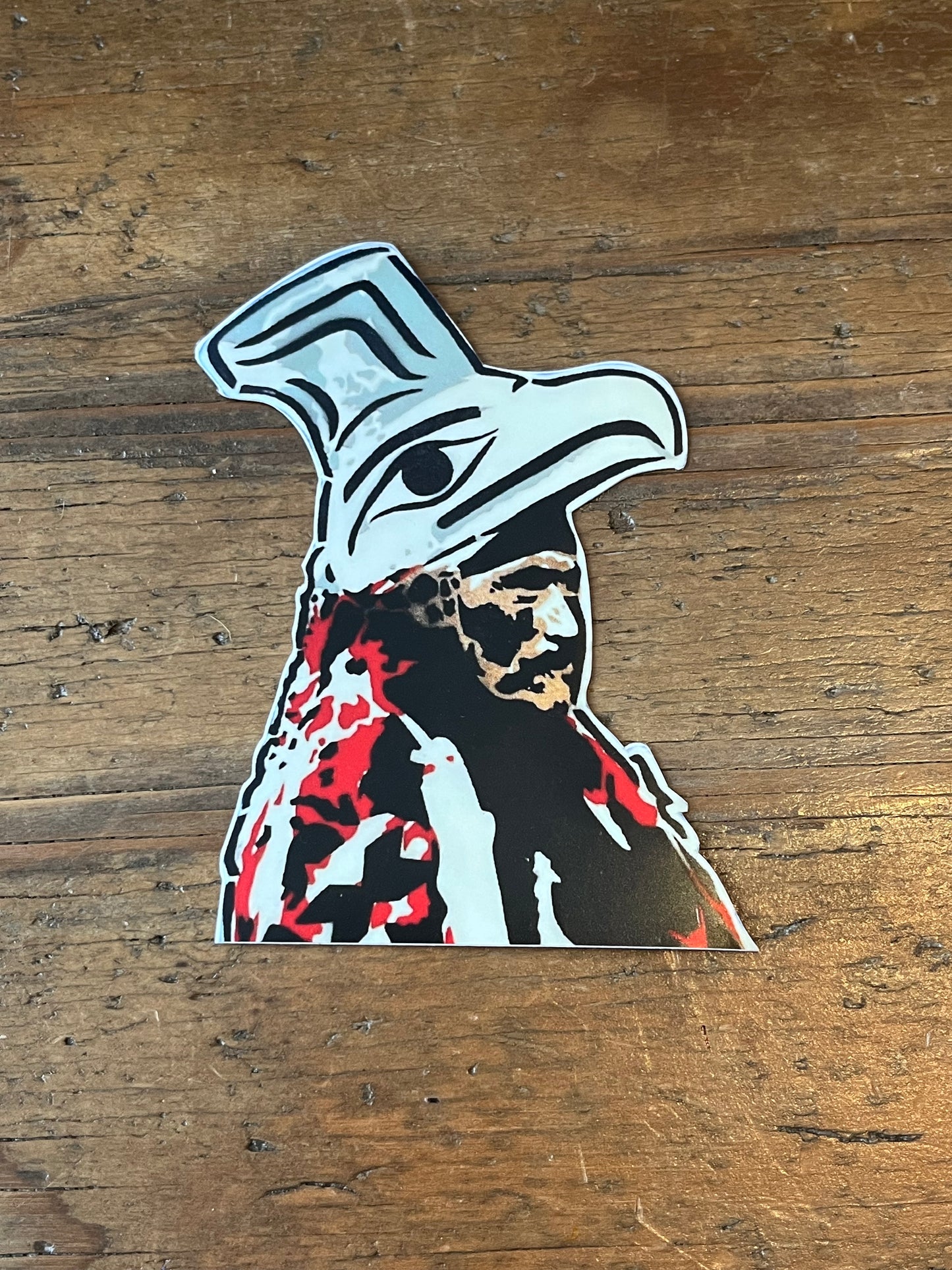 Chief Wickaninnish Cut-Out Stickers