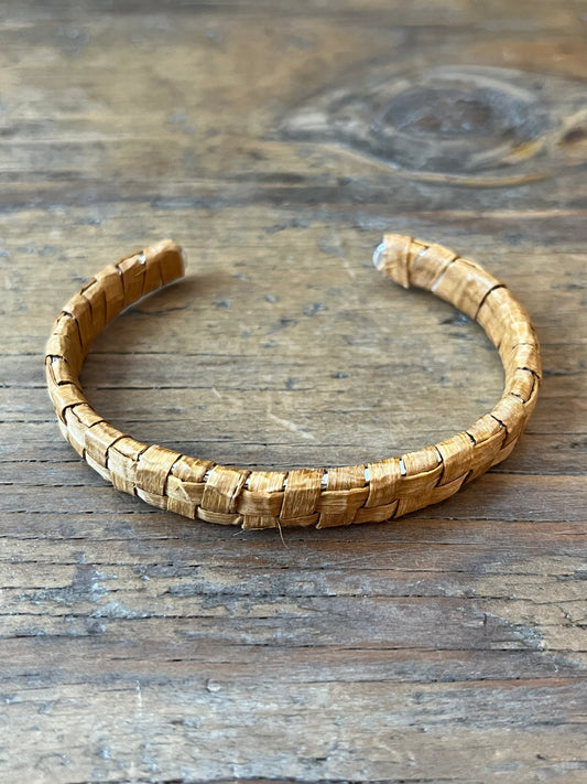 Small Red Cedar Woven Bracelet