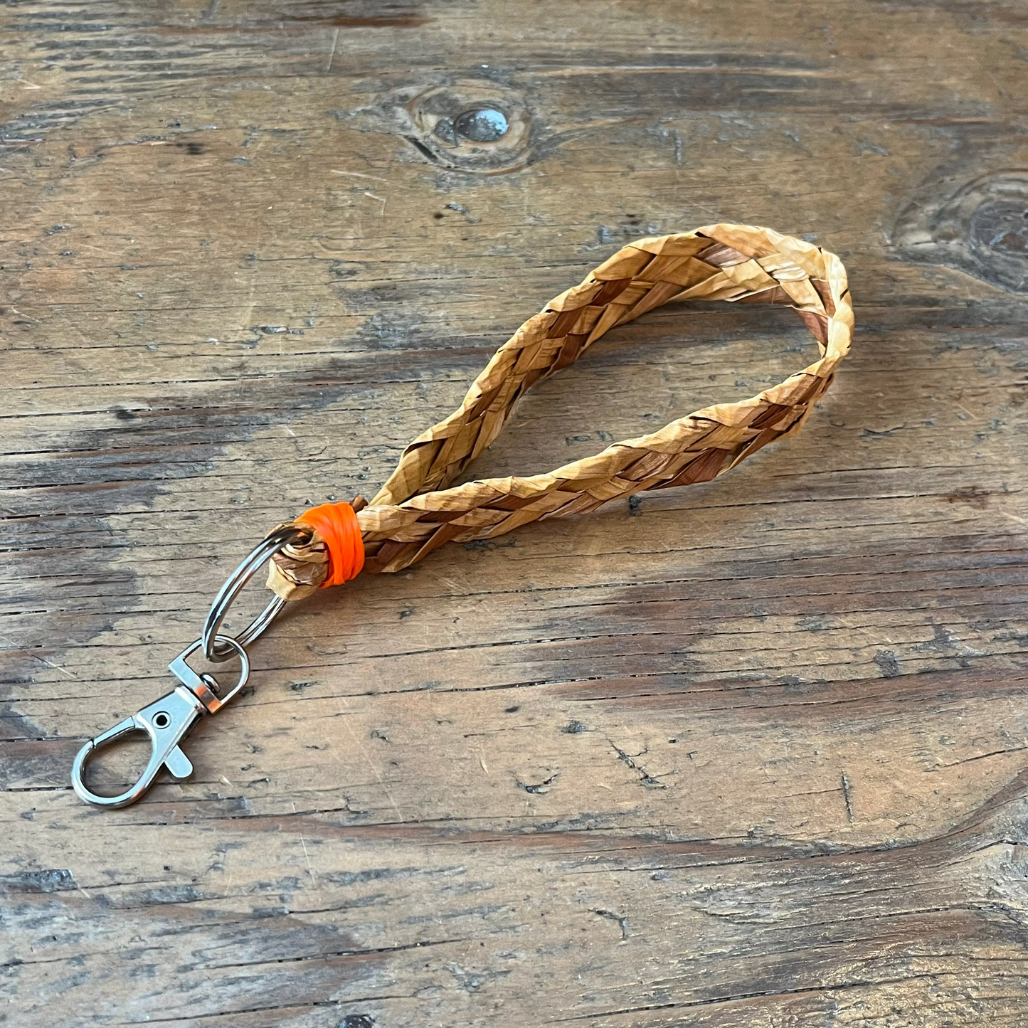 Cedar Woven Wristlet Lanyard