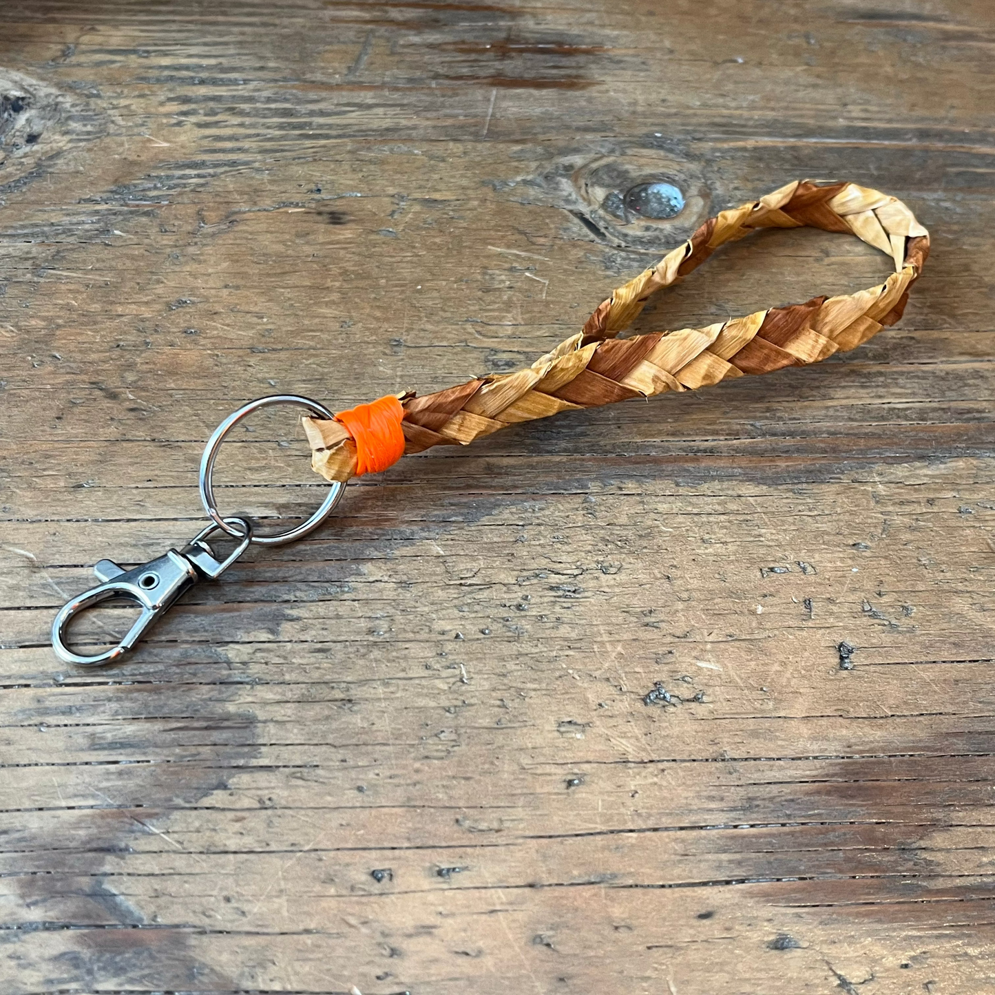 Cedar Woven Wristlet Lanyard