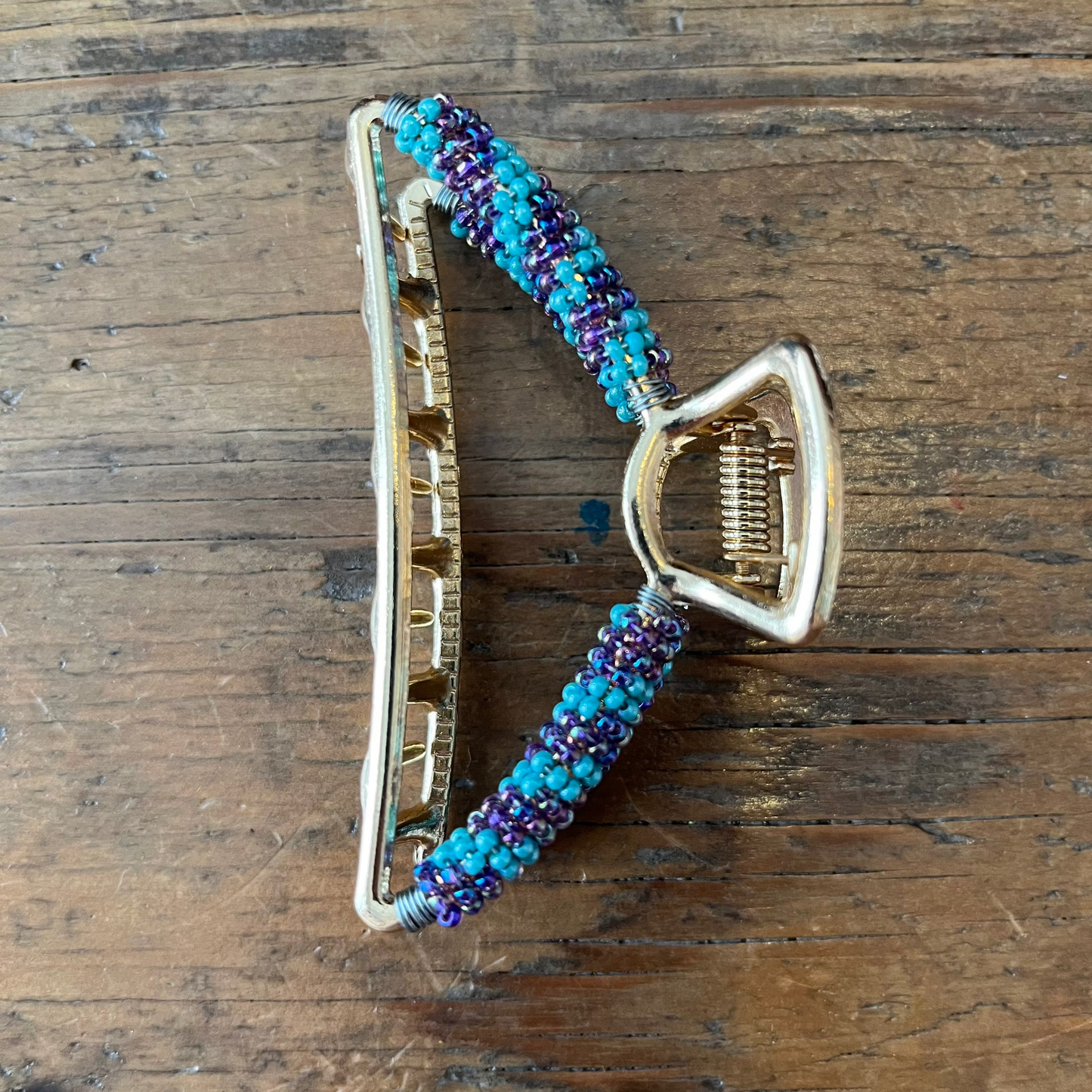 Beaded Hair Clip