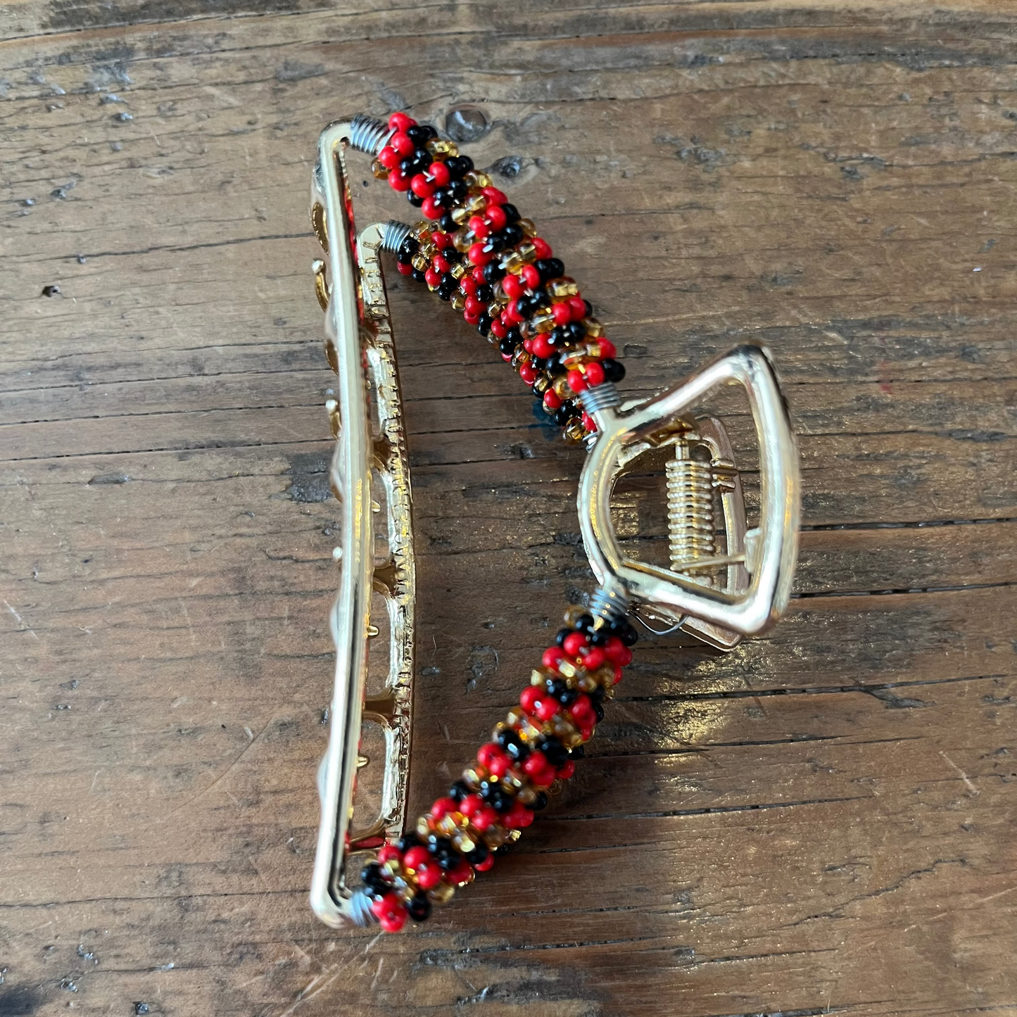Beaded Hair Clip