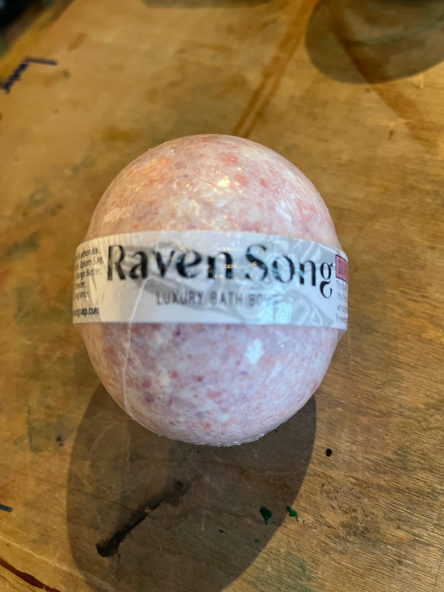 Luxury Bath Bomb | Raven Song