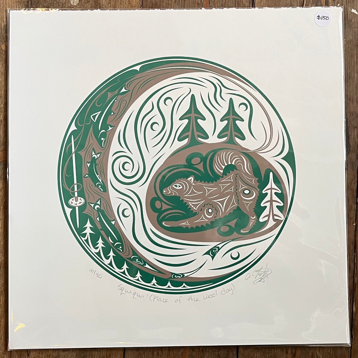 Sqwiqwi' Place of the Wool Dog - Print - Andrea Fritz