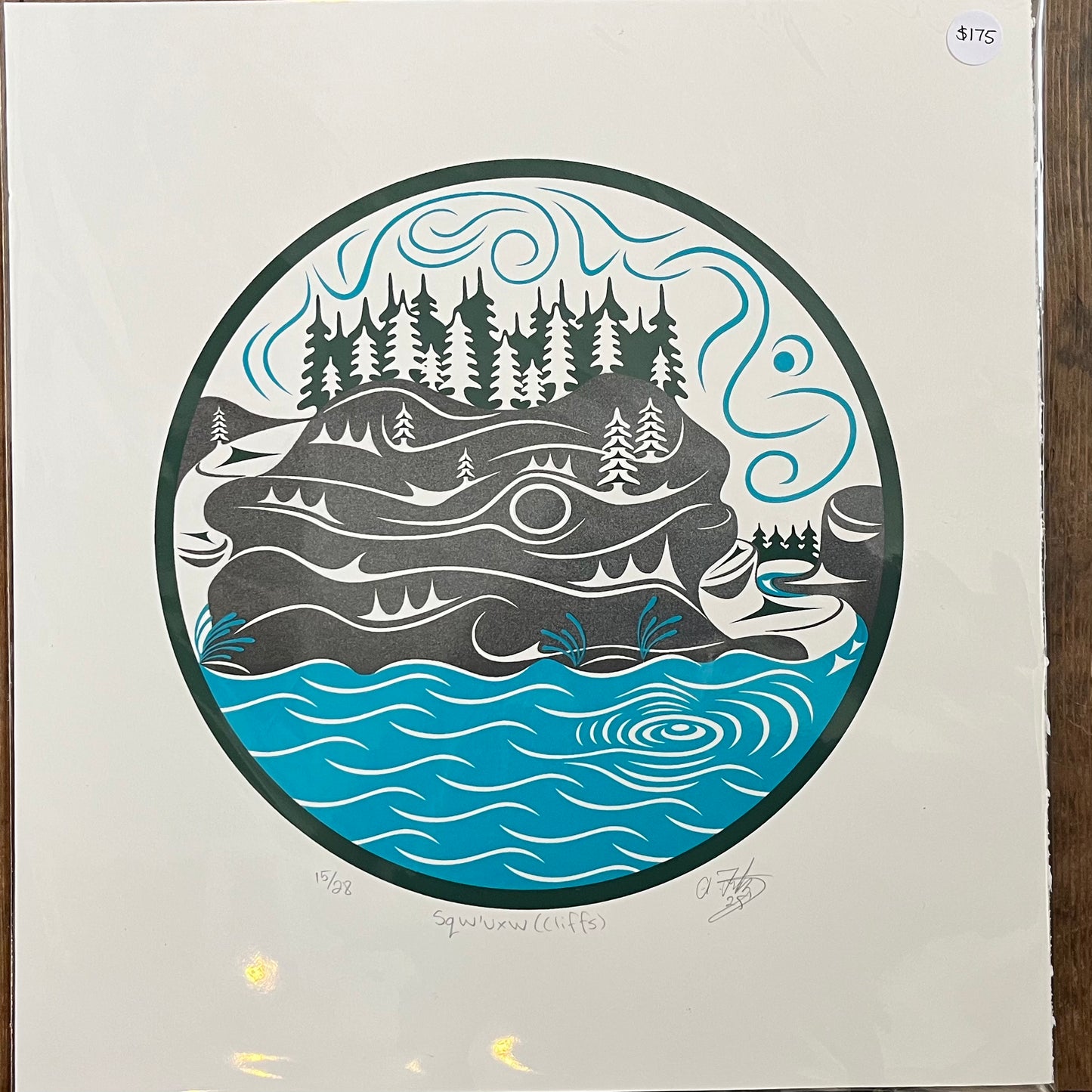 Sqw'uxw (Cliffs) - Print - Andrea Fritz