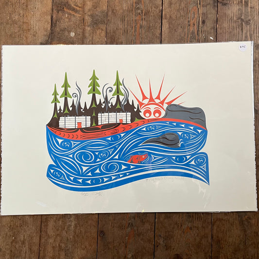 Tl'uqtinus (Long Beach) - Print - Andrea Fritz