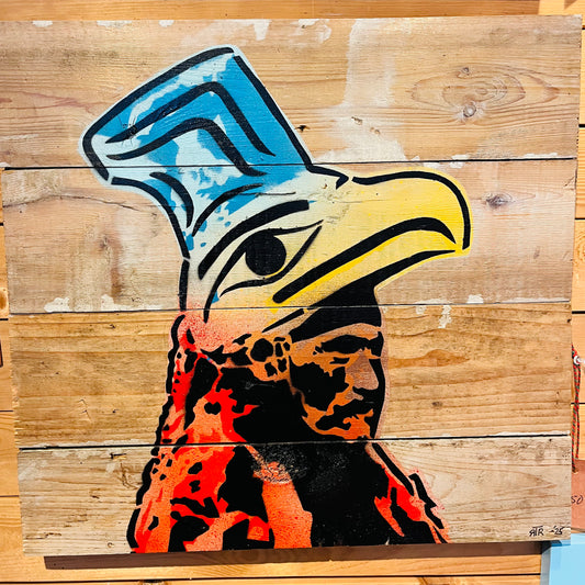 Chief Wickaninnish - Painting - Randy Babichuk