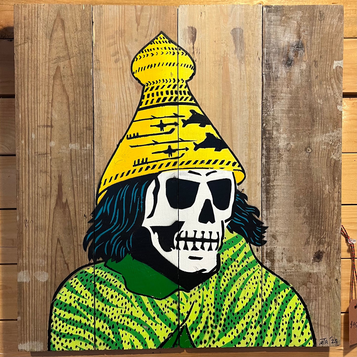 Skull Chief - Painting - Randy Babichuk