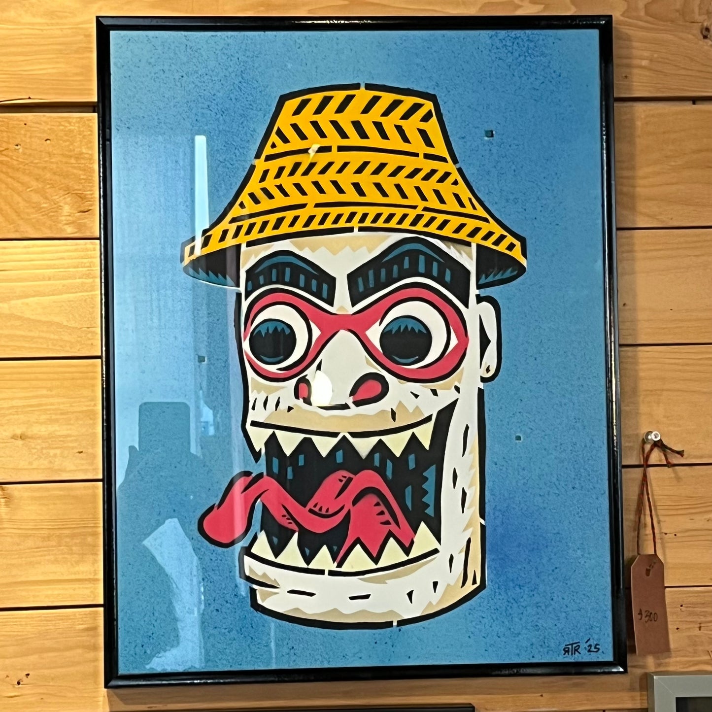 Crazy Totem - Painting - Randy Babichuk