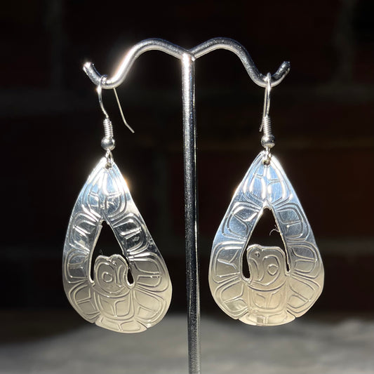 Carved Silver Thunderbird