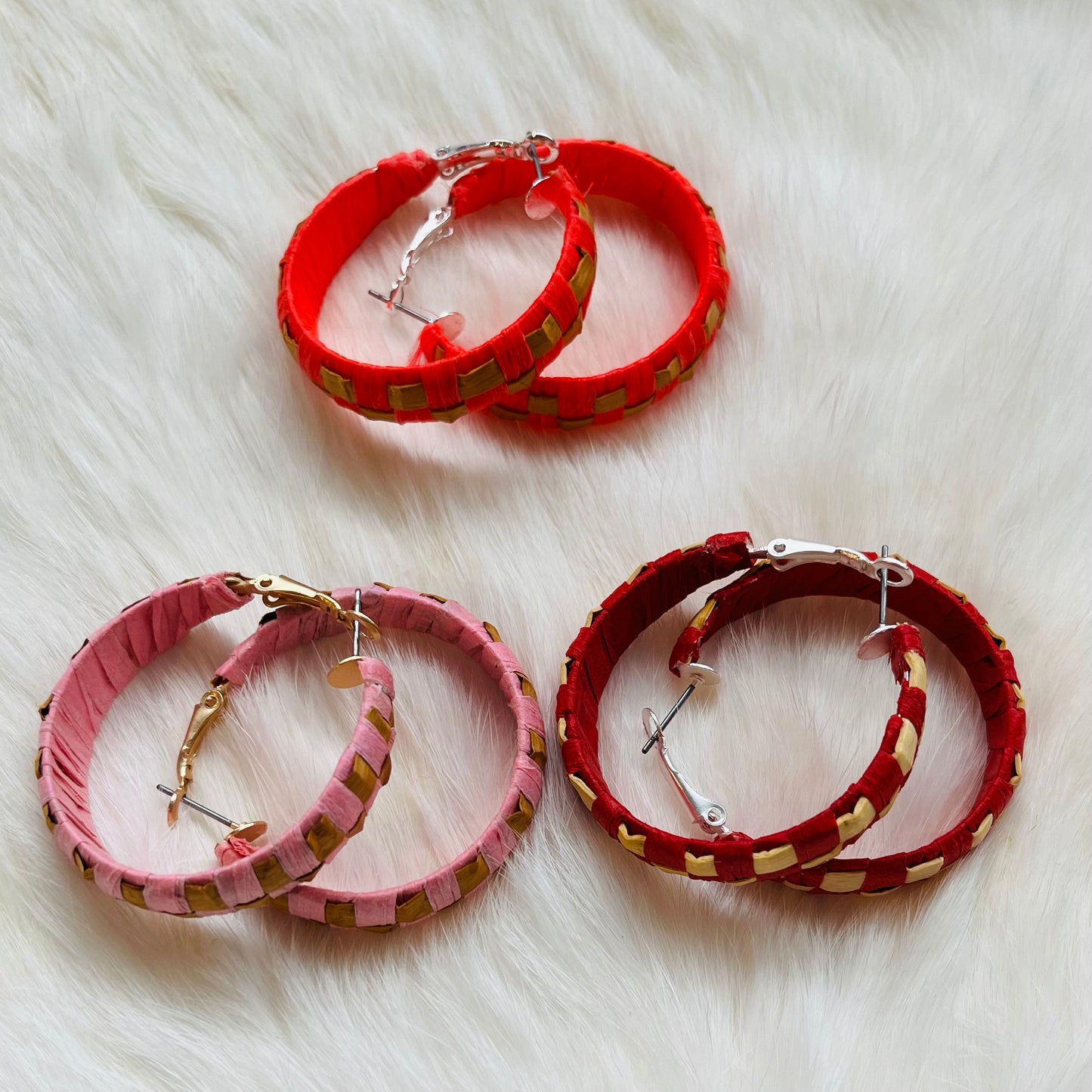Cedar Hoop Colourful Earrings - Brittany Sampson