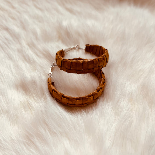 Cedar Hoop Earrings - Brittany Sampson