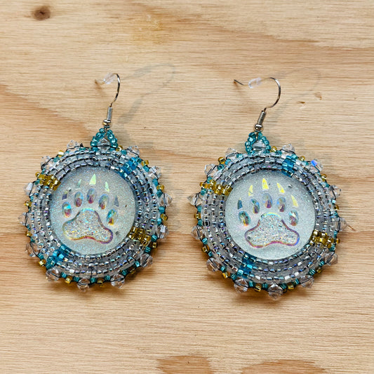 Starry Blitz Beaded Earrings