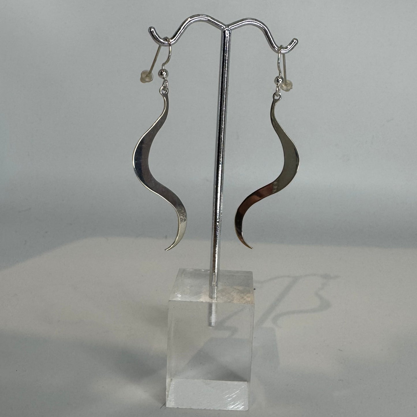"Loved" Silver Earrings- Gina Mae Schubert