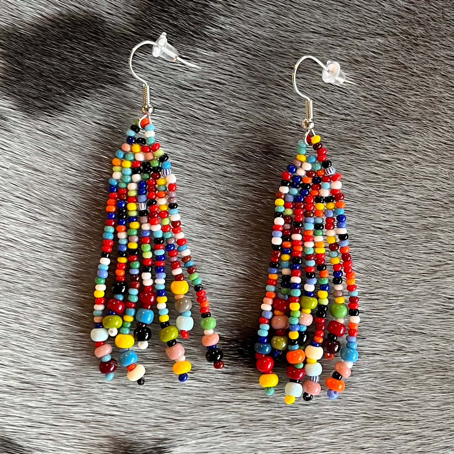 Bead Soup Mini Fringe Earrings