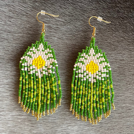 Daisy Fringe Earrings