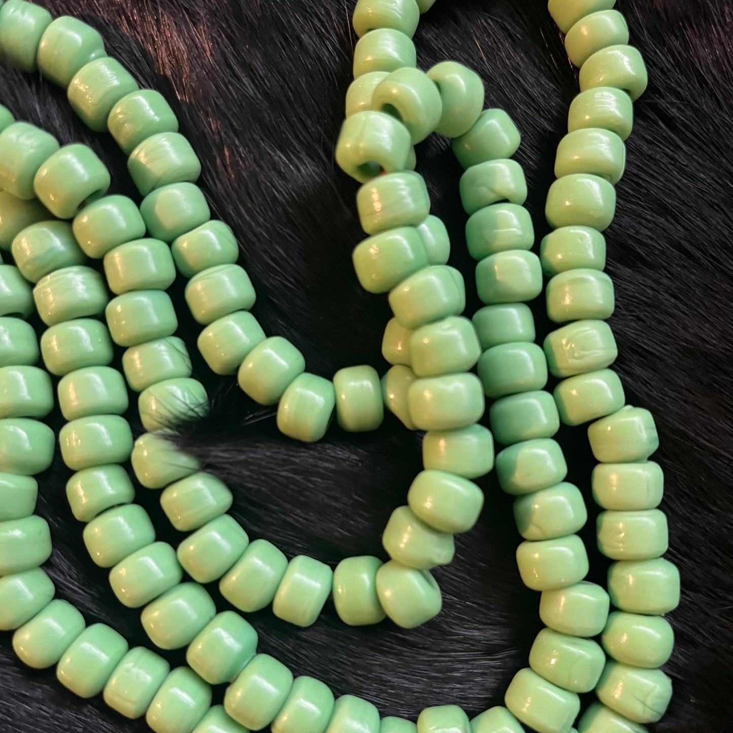Glass Crow Beads- Variety Colours