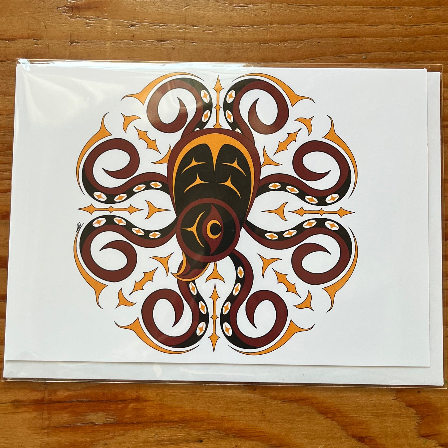 Octopus Greeting Card