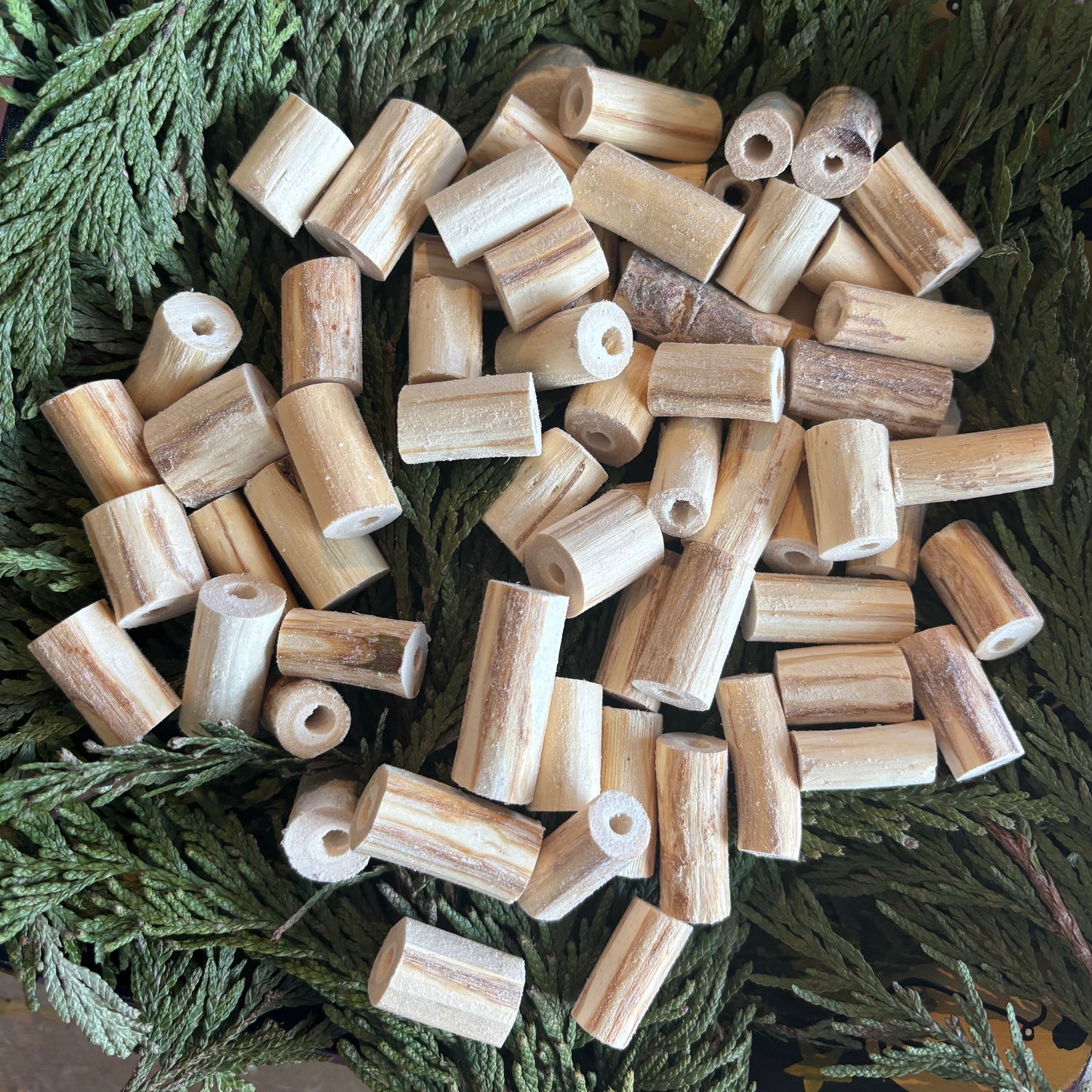 Small Handmade Devil's Club Beads