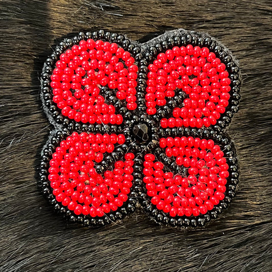 Beaded Poppies
