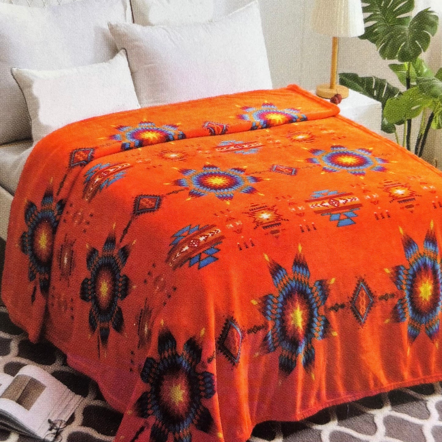 Star Burst Silk Touch Throw Blanket 60x80 | NuTrendz