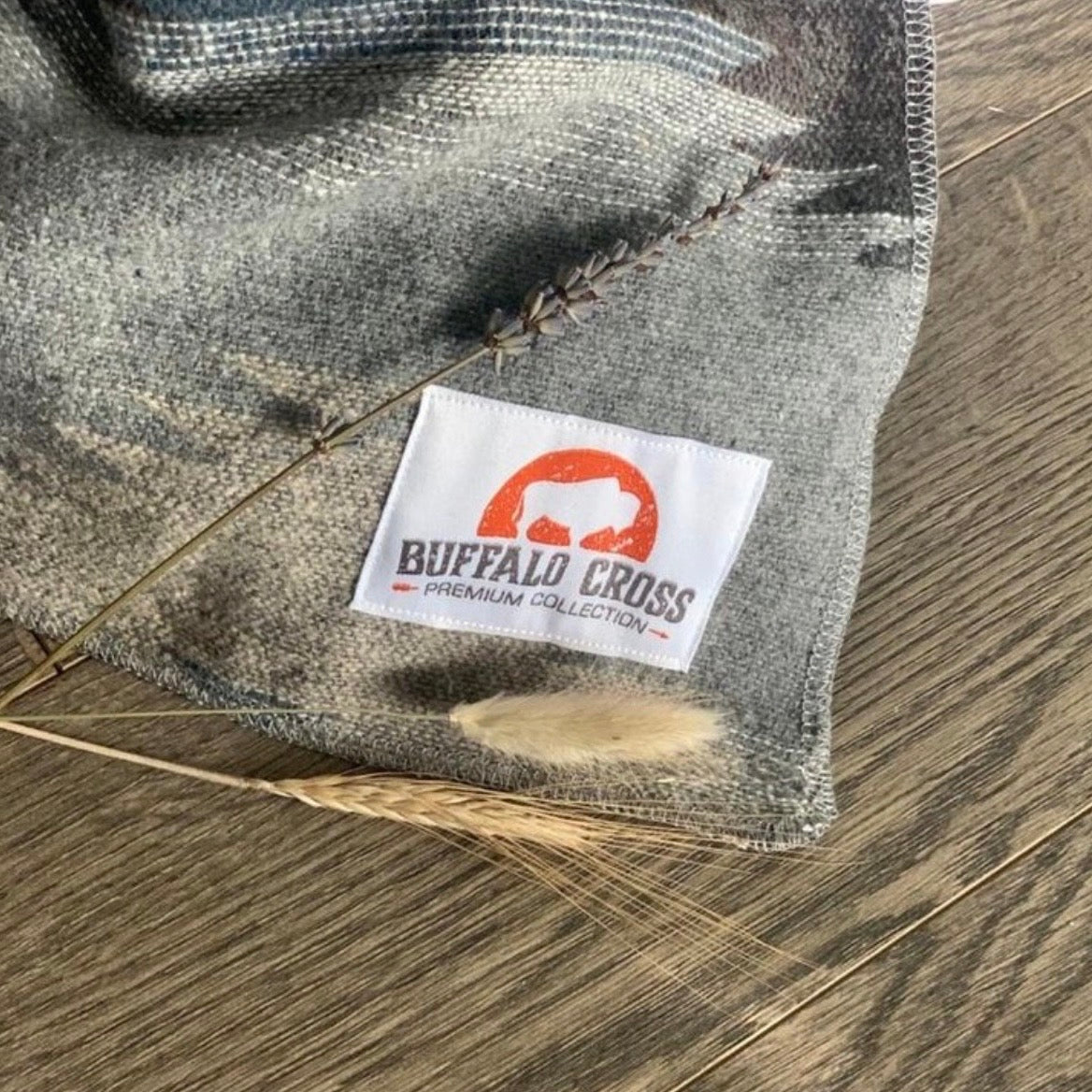 Buffalo Cross (Premium) Throw Blanket