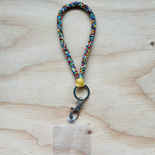 Seed Bead Soup Wrist "Phone" Lanyard