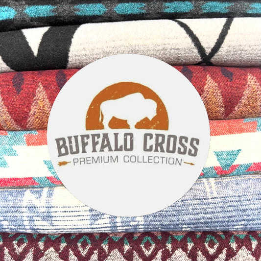 Buffalo Cross Twin Blankets