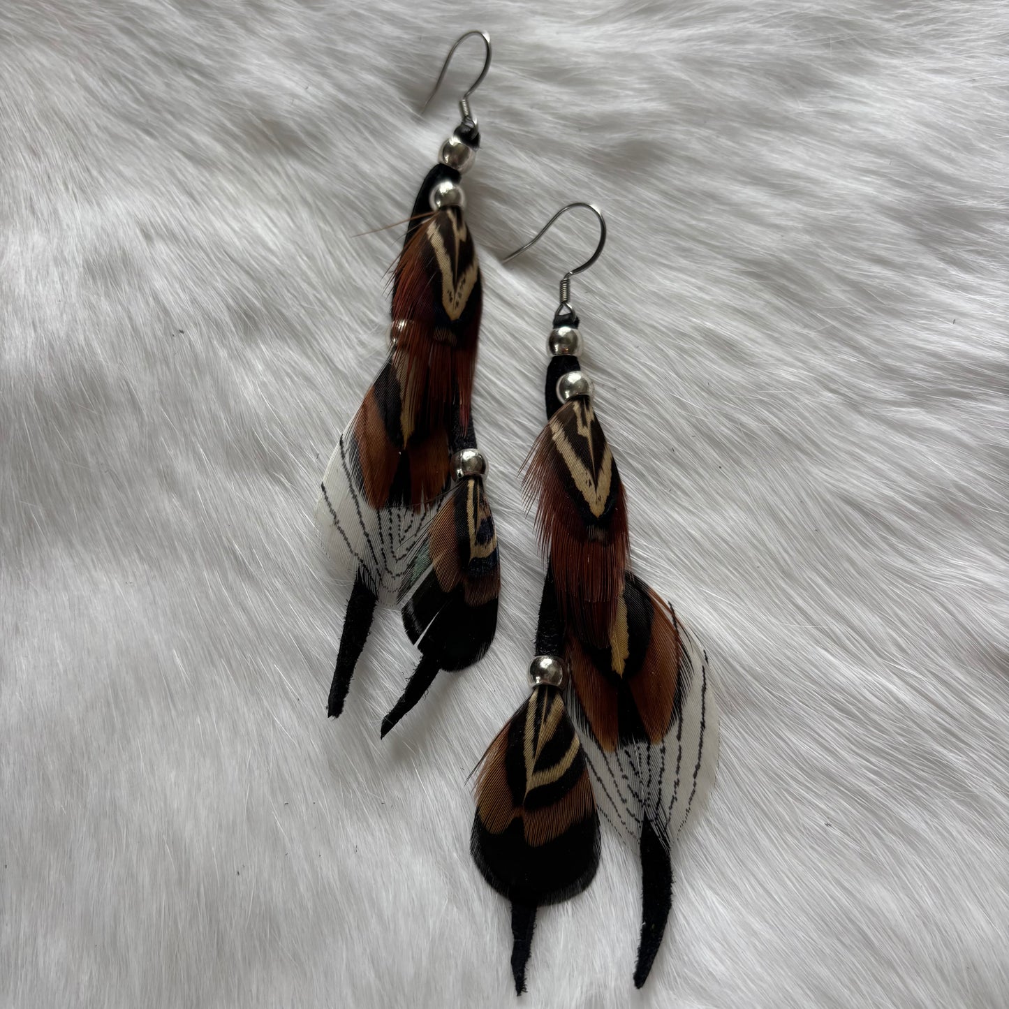 Waterfall Feather Earrings | Rebecca Maracle