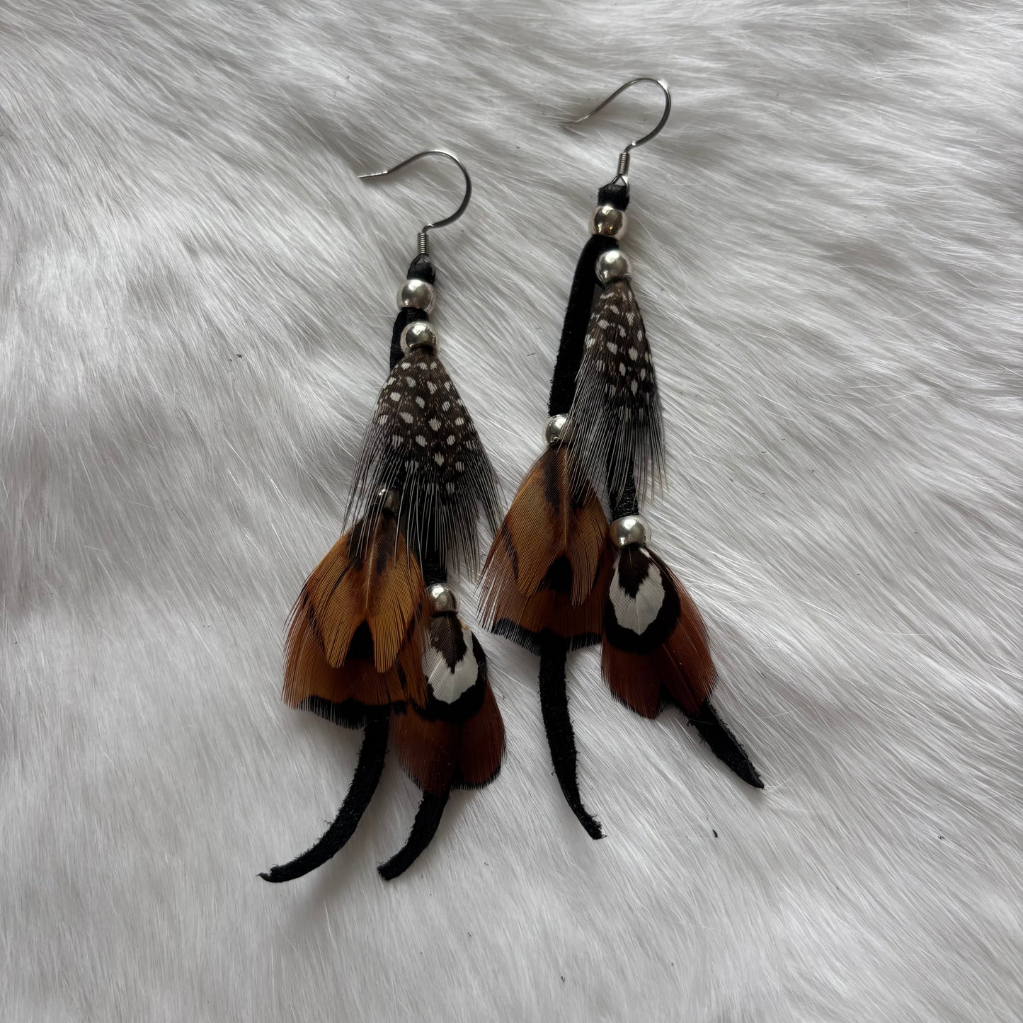 Waterfall Feather Earrings | Rebecca Maracle