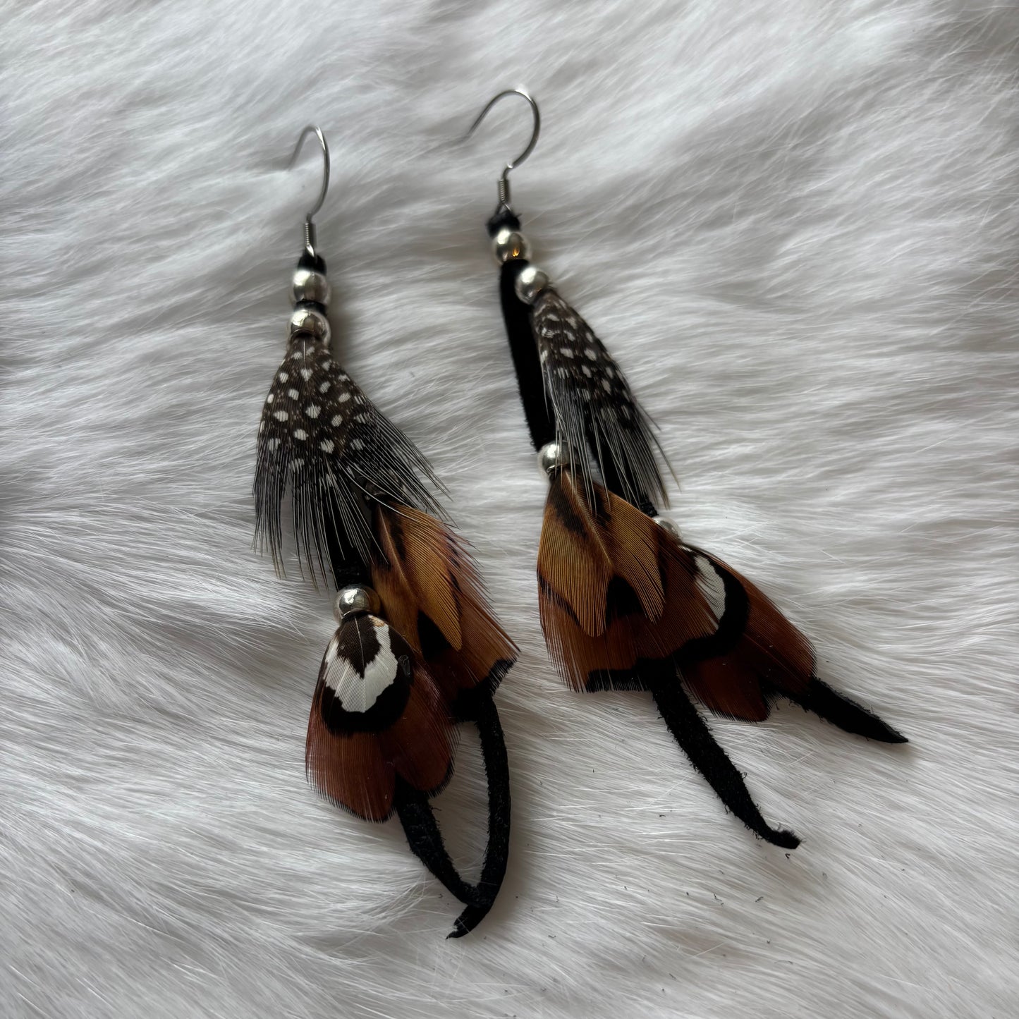 Waterfall Feather Earrings | Rebecca Maracle