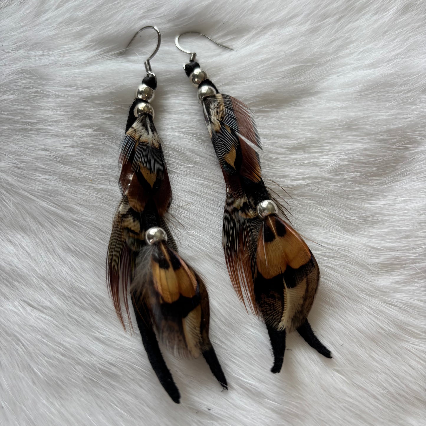 Waterfall Feather Earrings | Rebecca Maracle