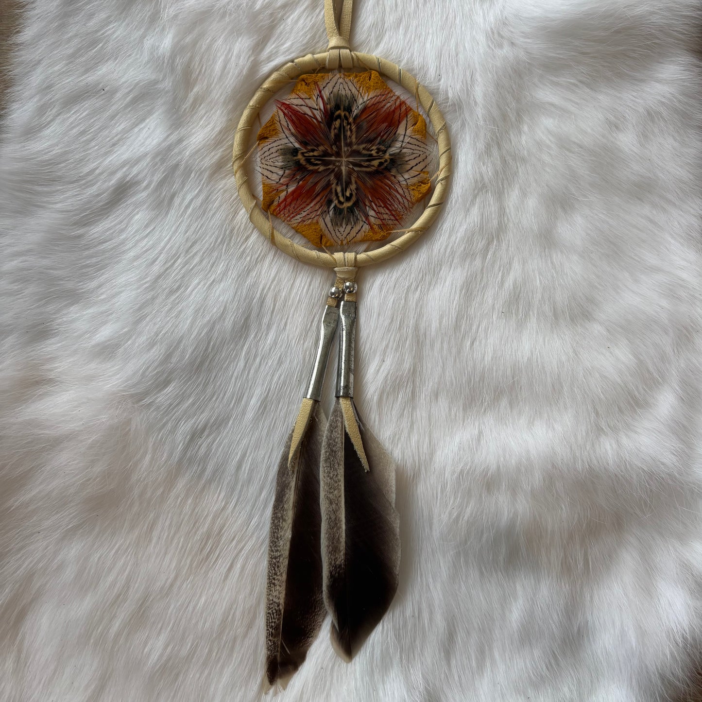 Small Feather Art Medicine Shields | Rebecca Maracle
