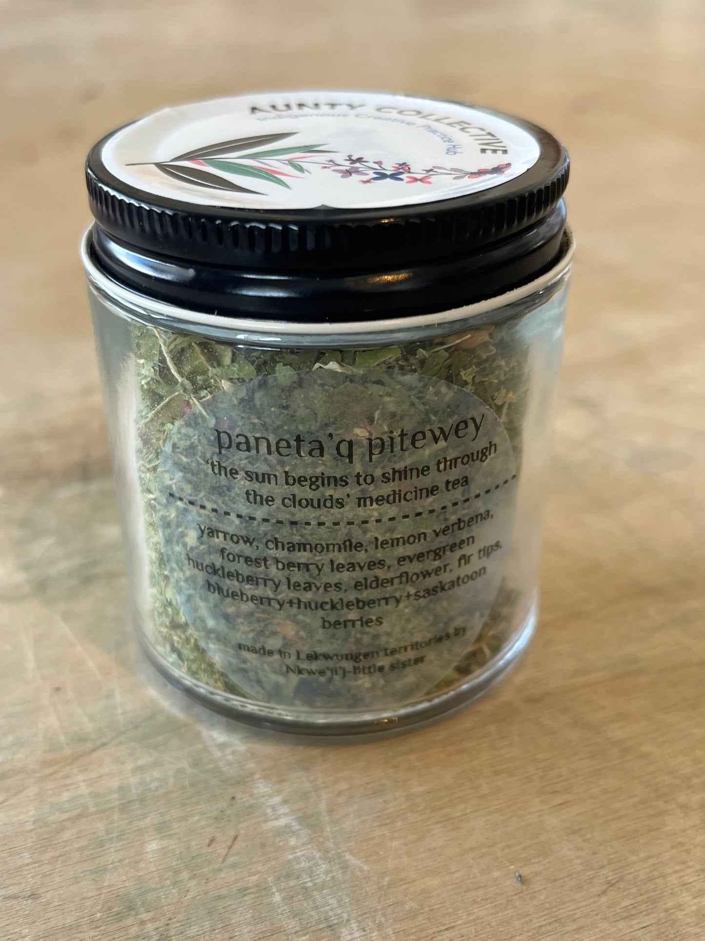 paneta'q pitewey ~ 'the sun begins to shine through the clouds' medicine tea | Loose Leaf Tea