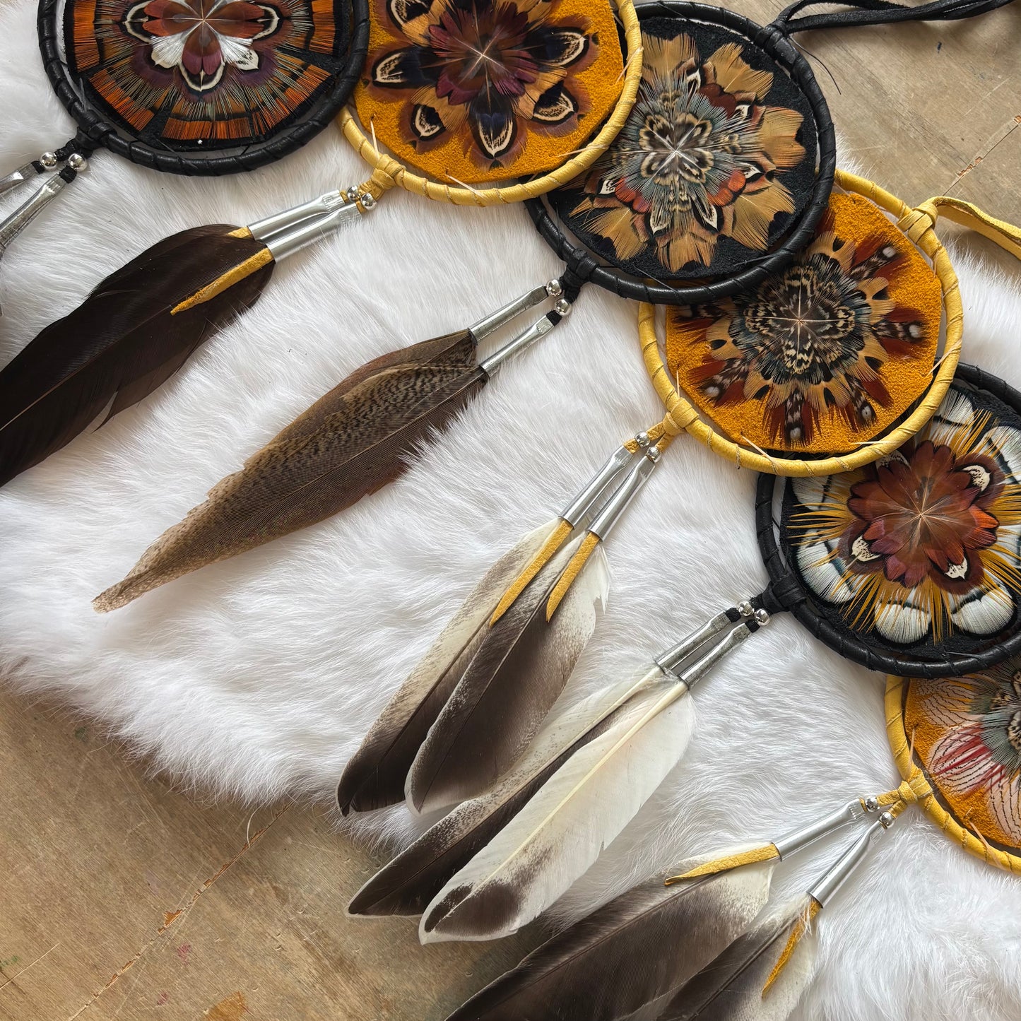 Medium Feather Art Medicine Shields | Rebecca Maracle