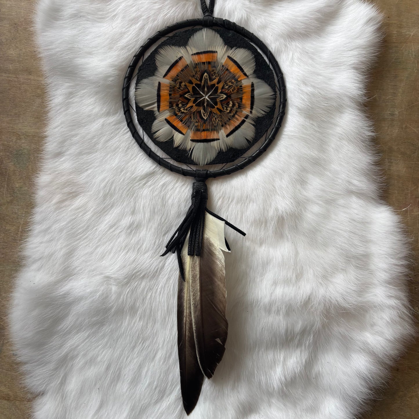 Large Feather Art Medicine Shields | Rebecca Maracle